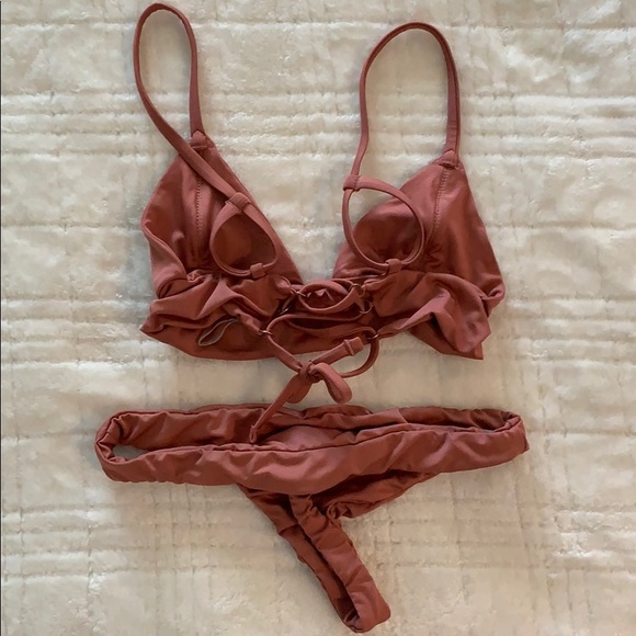 Gooseberry Intimates Swim Gooseberry Seaside For You Bikini Set Xs